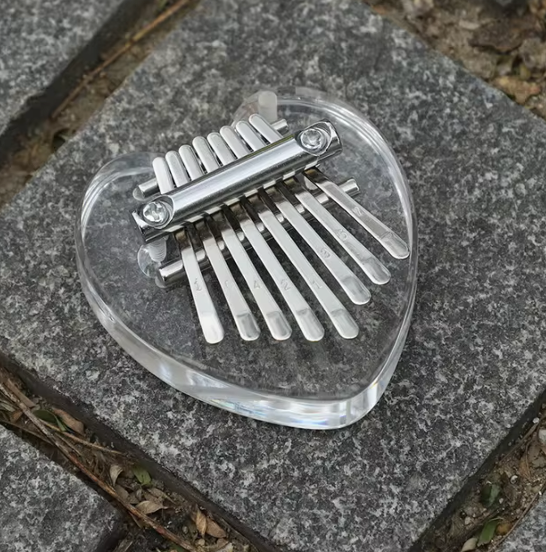 Mini Kalimba Piano 8 Keys + Free Music Book