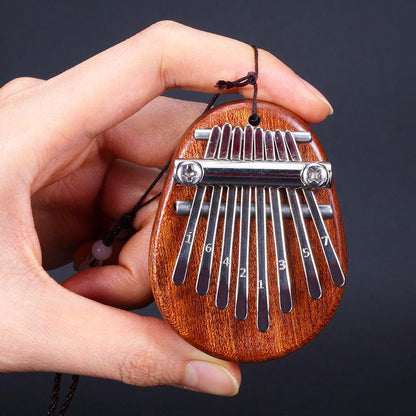 Mini Kalimba Piano 8 Keys + Free Music Book