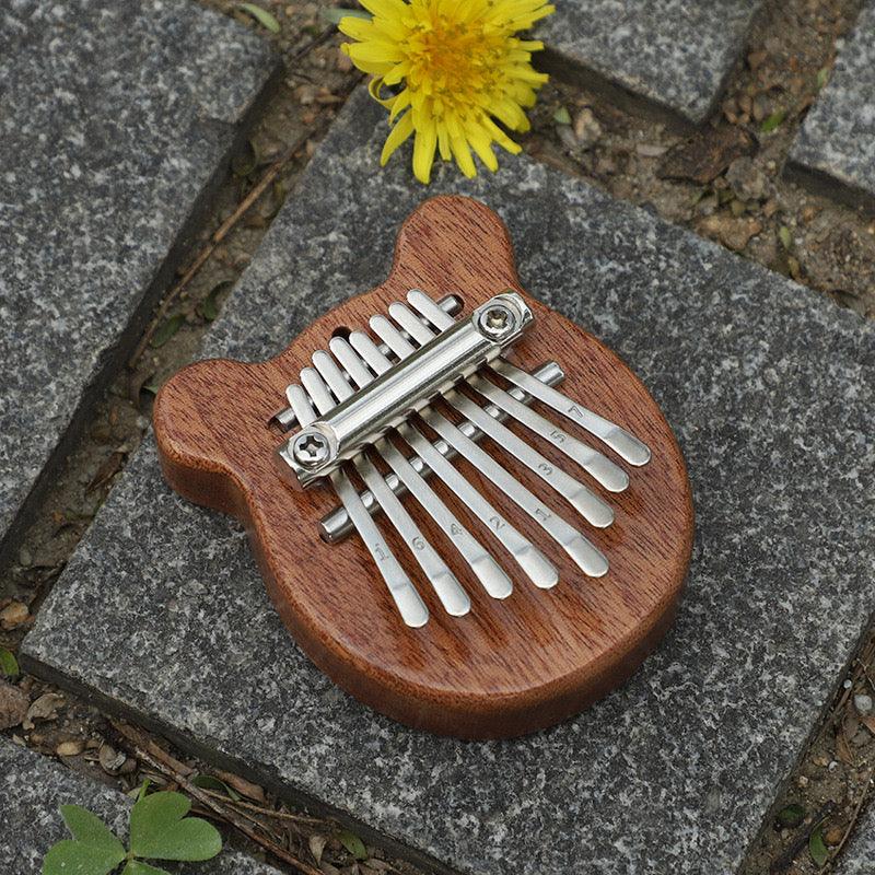 Mini Kalimba Piano 8 Keys + Free Music Book