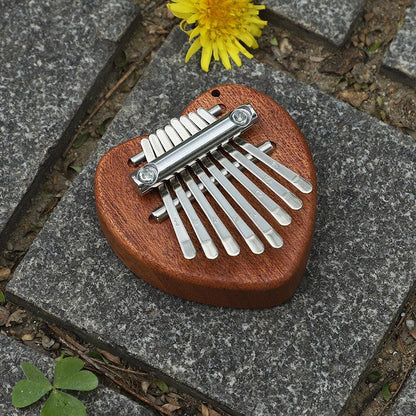 Mini Kalimba Piano 8 Keys + Free Music Book